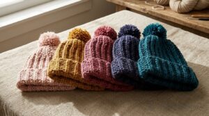 Chunky Ribbed Family Crochet Hat Pattern Free: Easy Knit-Look Beanie in 3 Sizes