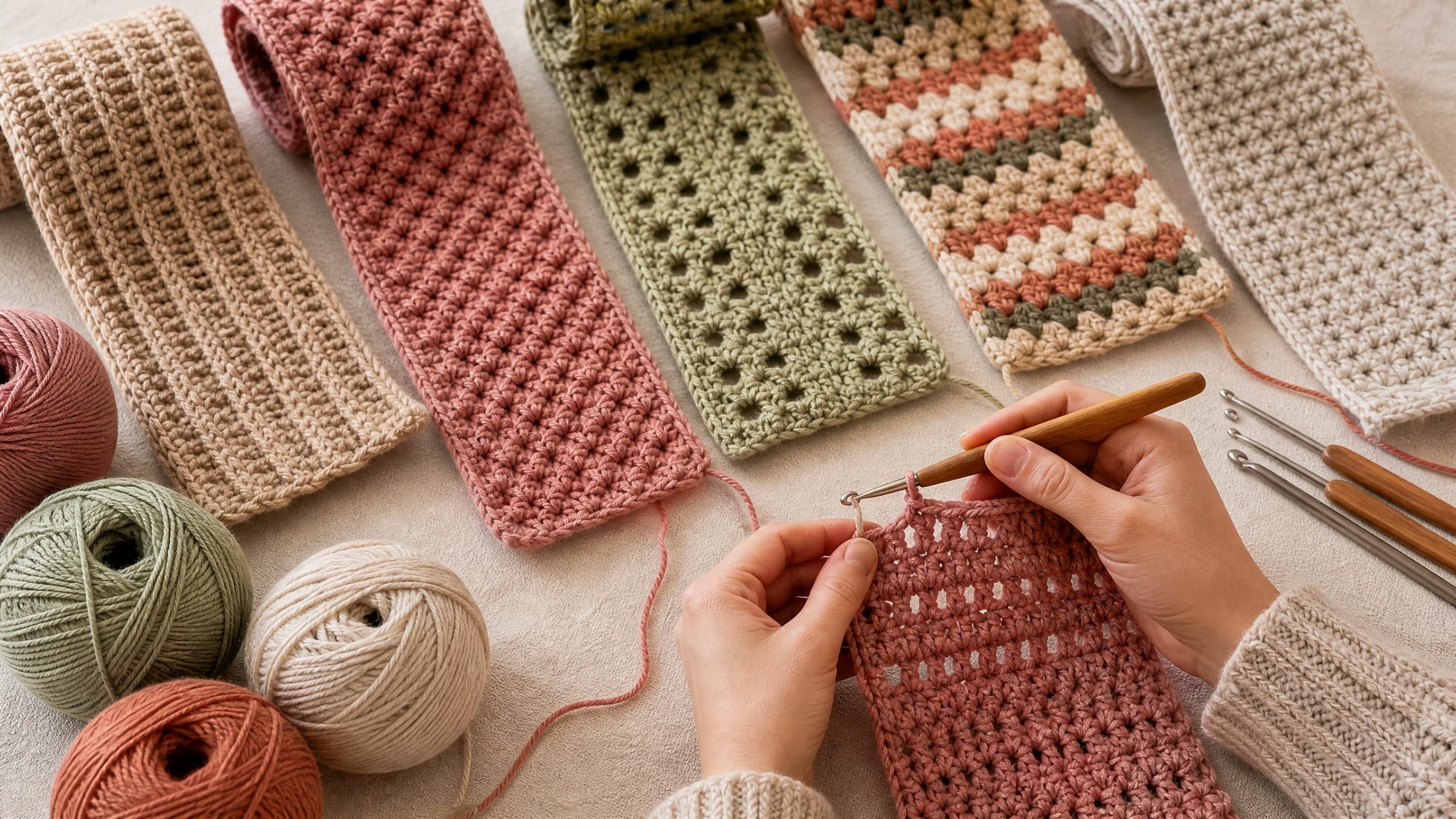 Crochet Scarves
